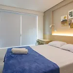 Apartamento Com Vista Maravilhosa No Bairro Do Pina! Cozinha Completa, Wi-Fi, Ar Condicionado E Maquina De Lavar - Condominio Com Estacionamento, Recepcao 24H, Piscina E Academia